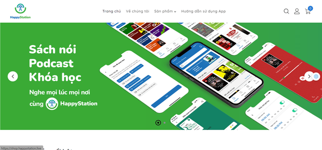 Dự án audio book Happy station